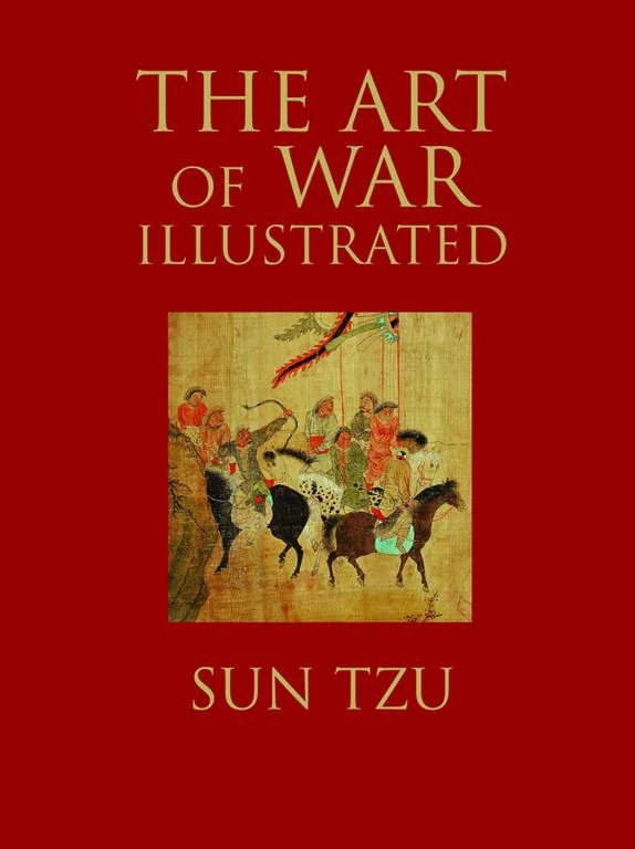 The Art of War Illustrated by Sun Tzu book cover