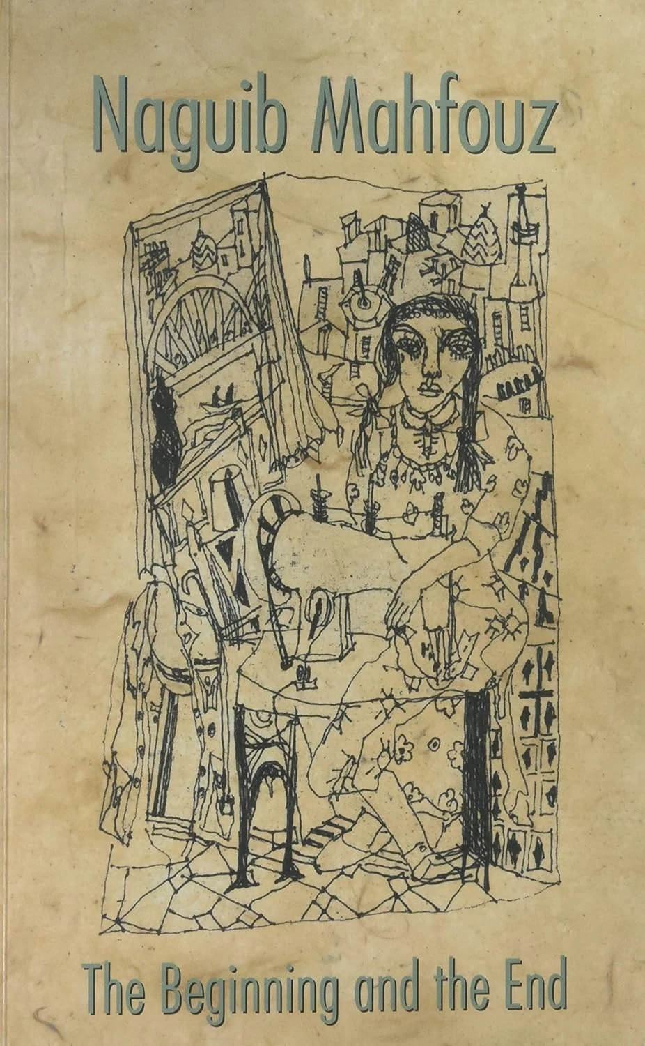 The Beginning and the End cover, Naguib Mahfouz, AUC Press
