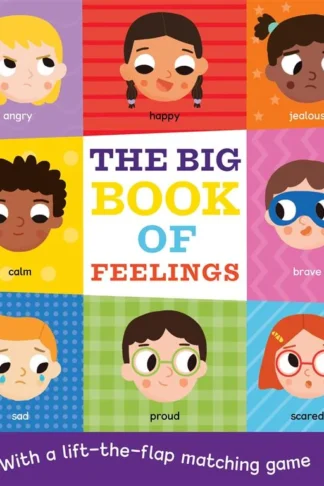 The Big Book of Feelings: With a Lift-the-Flap Matching Game book cover