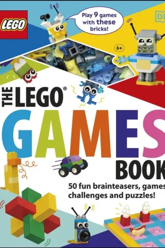 The LEGO Games Book: 50 fun brainteasers, games, challenges, and puzzles! by Tori Kosara book cover