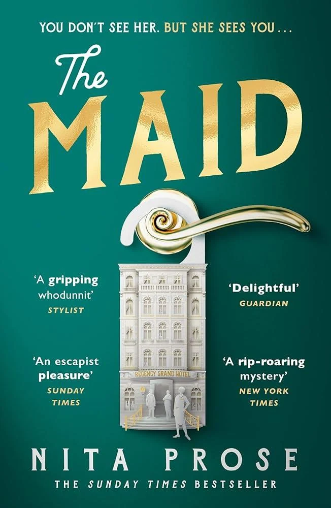 The Maid by Nita Prose paperback cover