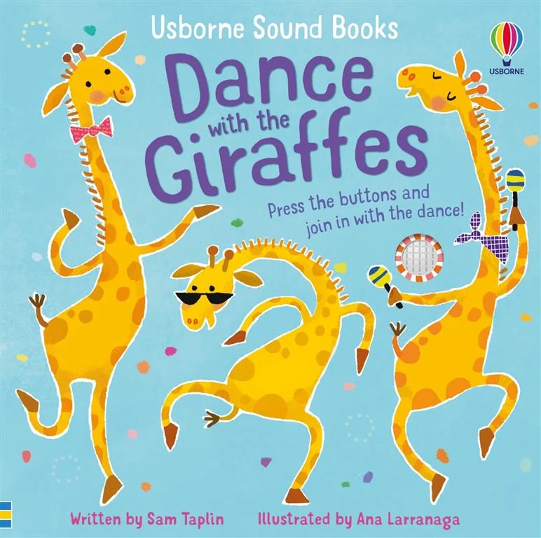 Usborne Sound Books: Dance with the Giraffes by Sam Taplin book cover