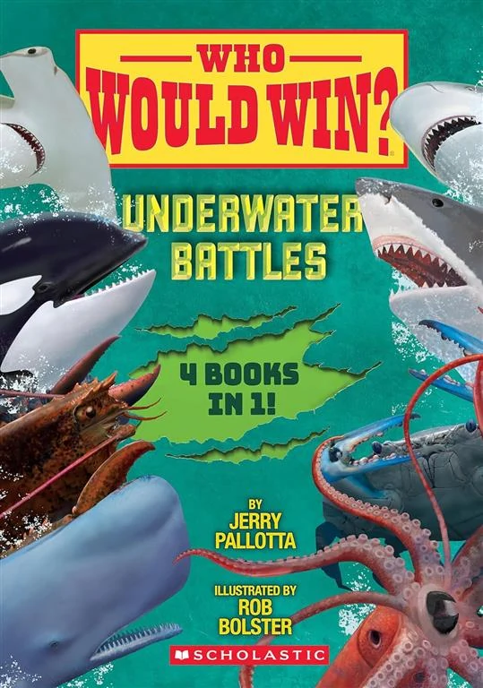 Who Would Win?: Underwater Battles (4 Books in 1) book cover