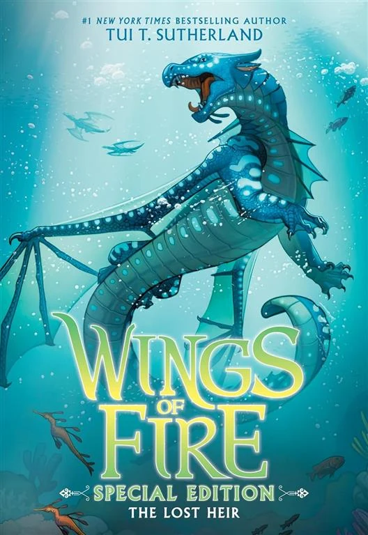Wings of Fire 2: The Lost Heir (Special Edition) by Tui T. Sutherland book cover