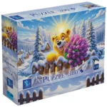بازل زهور الشتاء من Fluffy Bear، 300 قطعة