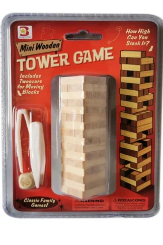 لعبة برج خشبي صغير Mini Wooden Tower (M2548)