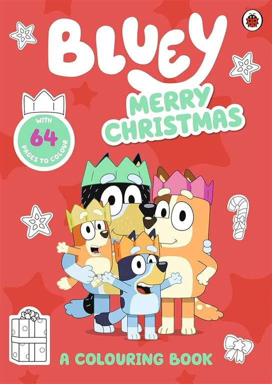 Bluey: Merry Christmas (A Colouring Book)