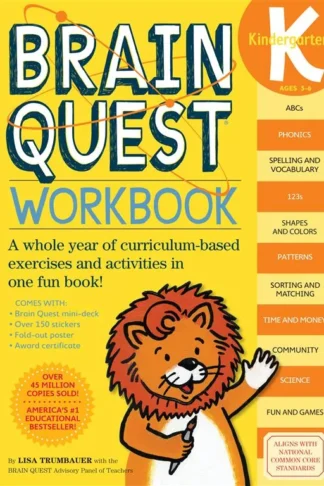 Brain Quest Workbook Kindergar