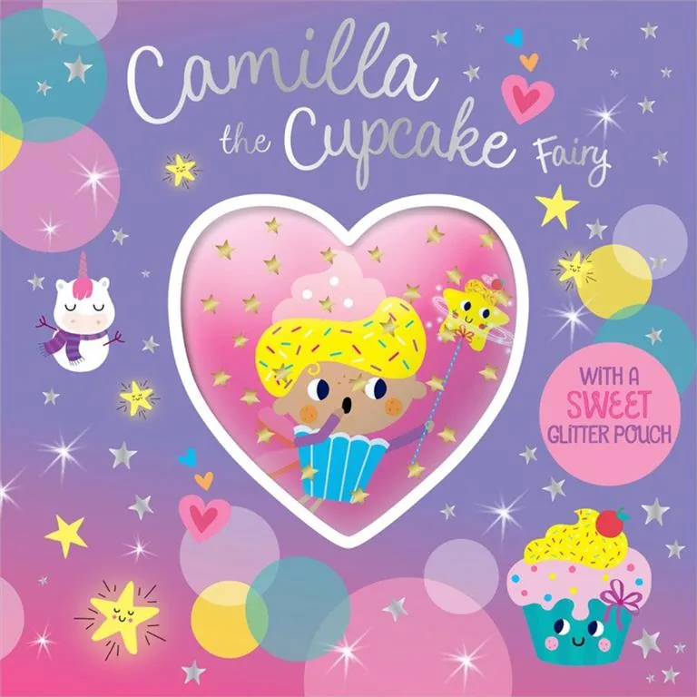 Camilla the Cupcake Fairy (with A Sweet Glitter Heart-shaped
