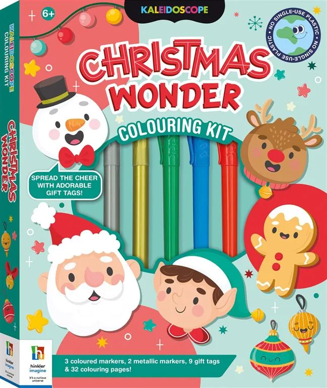 Kaleidoscope Colouring: Christmas Magic